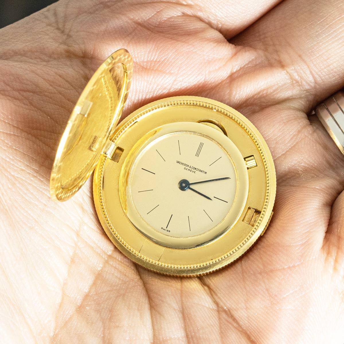 Vacheron & Constantin. A Rare $20 Gold Double Eagle Coin Watch C1960s For Sale 5