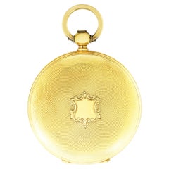 Vacheron & Constantin. A Rare Gold Early Hunter Watch C1864