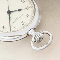 Vacheron & Constantin. A Silver Deck Watch Retailed by Asprey C1940