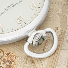 Vacheron & Constantin. A Very Rare Aluminium Presentation Pocket Watch C1953