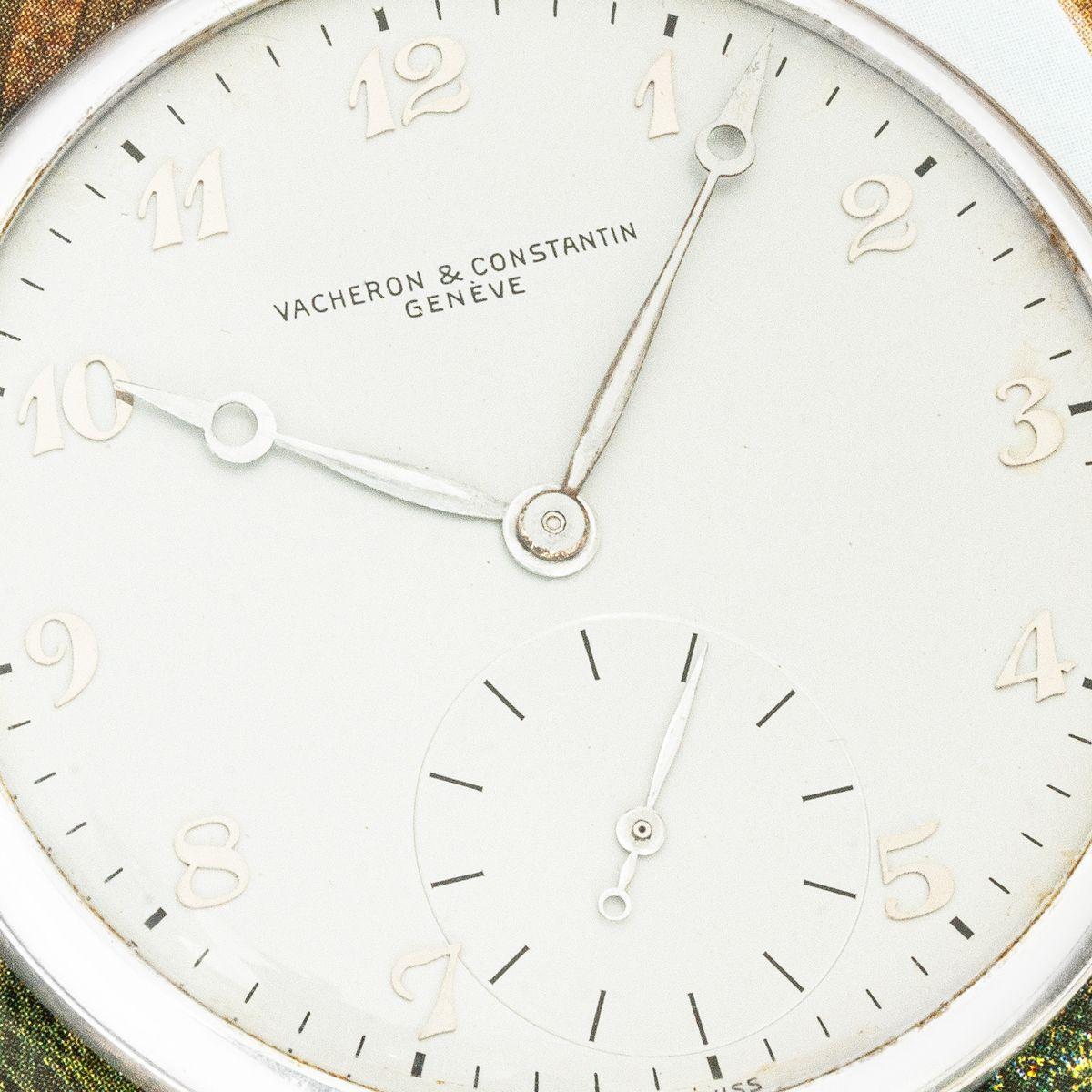 Vacheron & Constantin. A Very Rare Aluminium Presentation Pocket Watch C1953 In Good Condition For Sale In London, GB