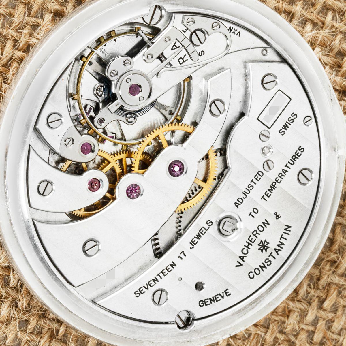 Vacheron & Constantin. A Very Rare Aluminium Presentation Pocket Watch C1953 For Sale 1