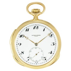Vintage Vacheron & Constantin. A Yellow Gold Minute Repeater Pocket watch C1920