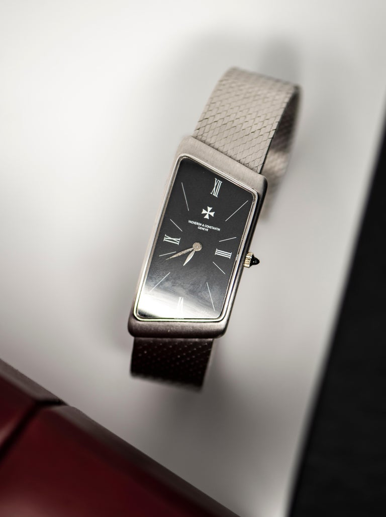Vacheron Constantin Asymmetrical 1972 Prestige De La France # 35202 Wristwatch For Sale 3