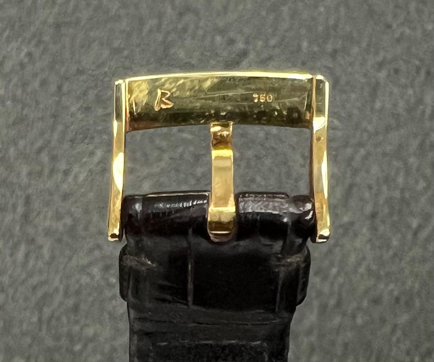 Vacheron Constantin Montre-bracelet Chrono automatique en or jaune  en vente 2