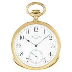 Vacheron Constantin Chronometer Royal 18ct Gold Keyless Lever Pocket Watch C1920