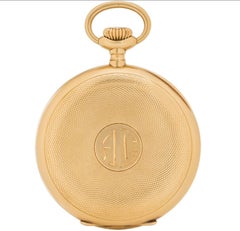 Vacheron Constantin Chronometer Royal Gold Open Face Pocket Watch C1910