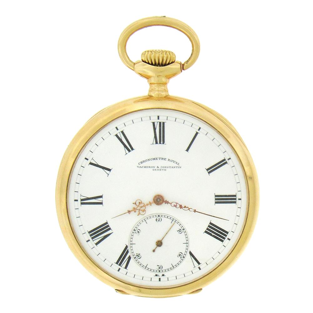 Women's or Men's Vacheron and Constantin 'Chronometre Royal' Open Face Pocket Watch