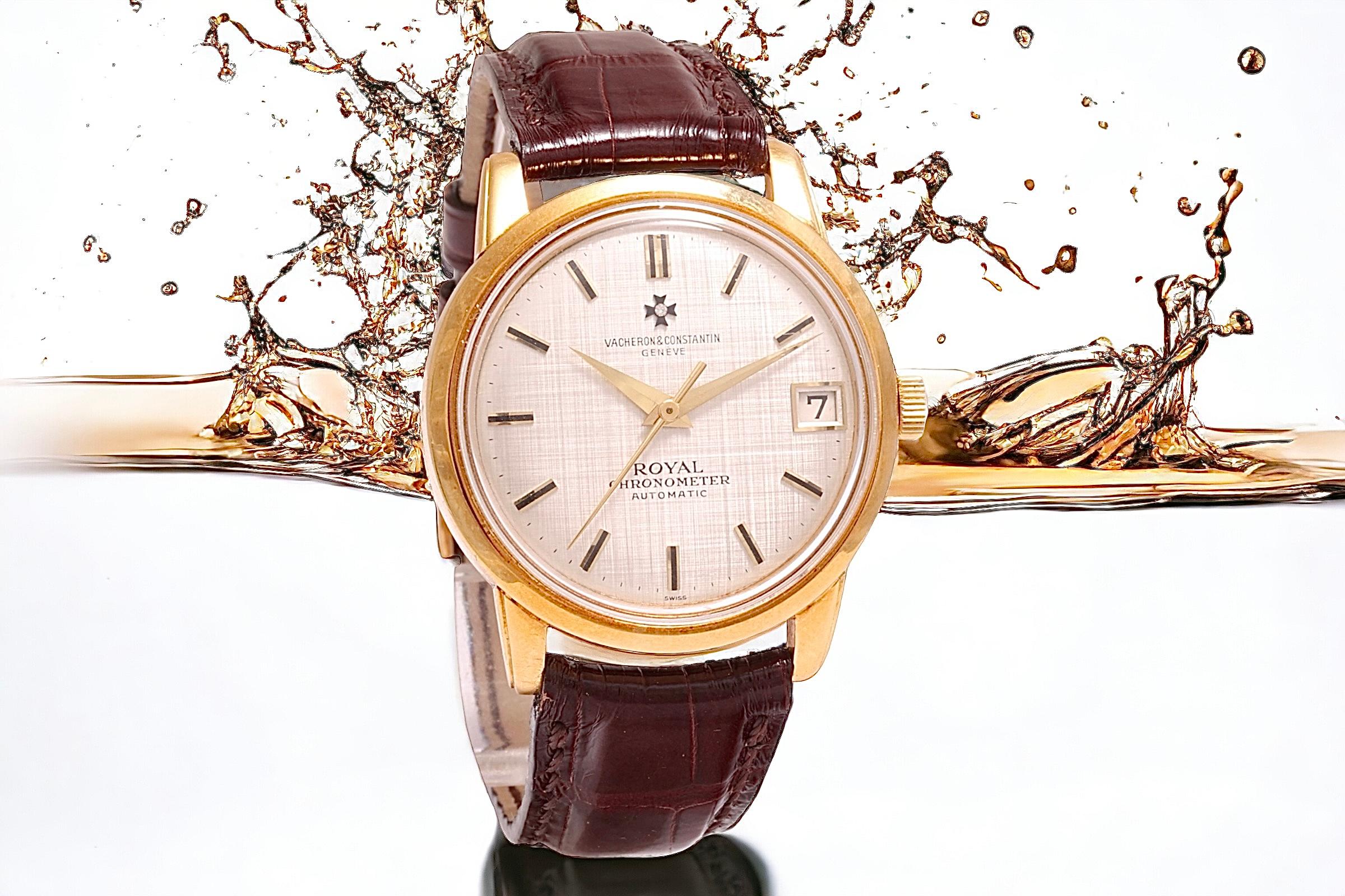 Vacheron Constantin Königliche Armbanduhr mit Chronometer im Angebot 6