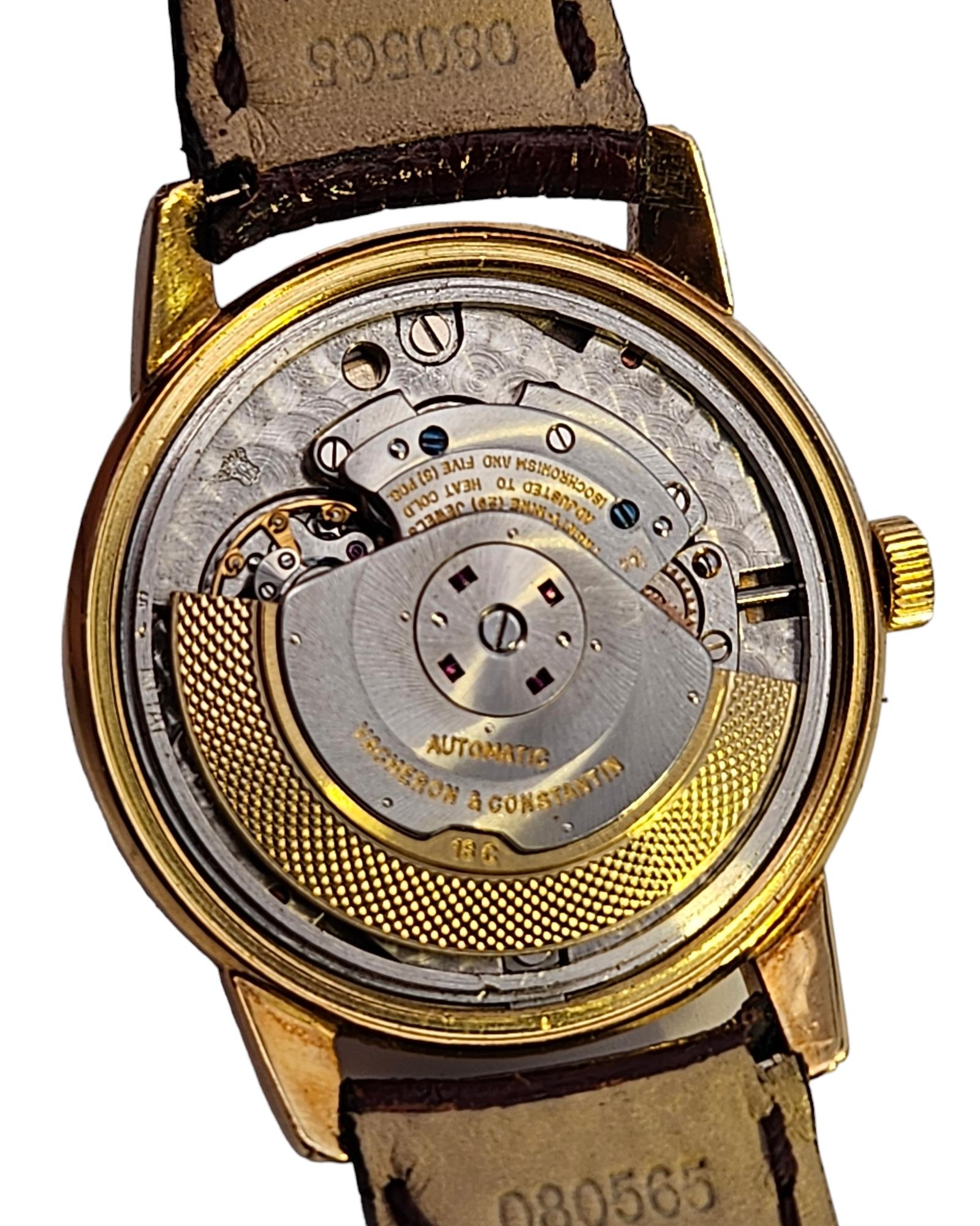 Vacheron Constantin Königliche Armbanduhr mit Chronometer im Angebot 10