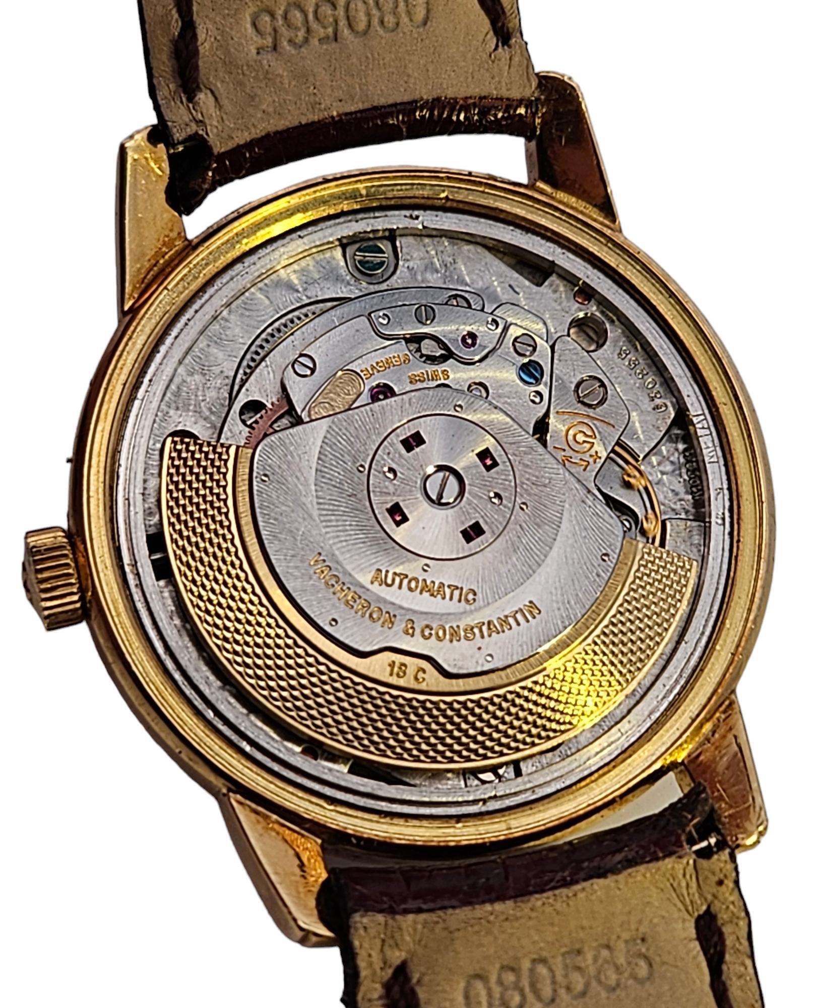 Vacheron Constantin Königliche Armbanduhr mit Chronometer im Angebot 12