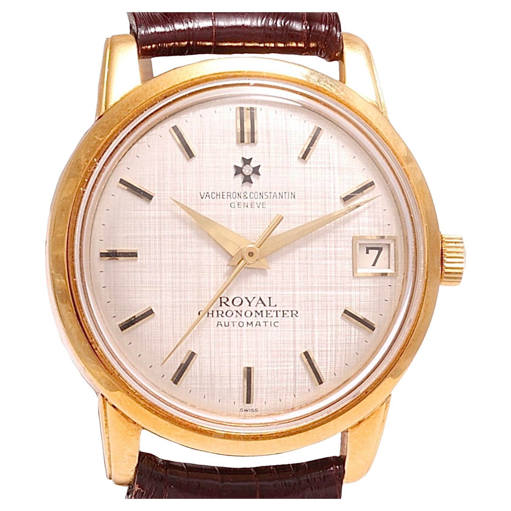 Vacheron Constantin Königliche Armbanduhr mit Chronometer im Angebot