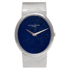 Vintage Vacheron Constantin Classic 2047P, Blue Dial, Certified and Warranty