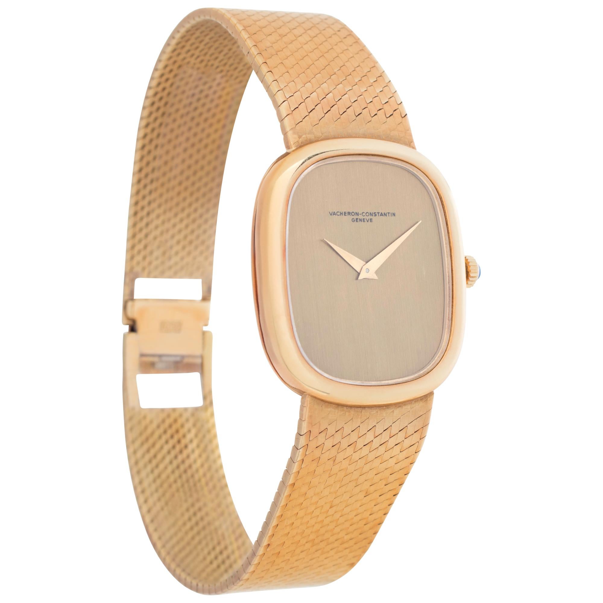 Vacheron Constantin Klassische Handuhr 18k Gold Zifferblatt im Zustand „Hervorragend“ in Surfside, FL