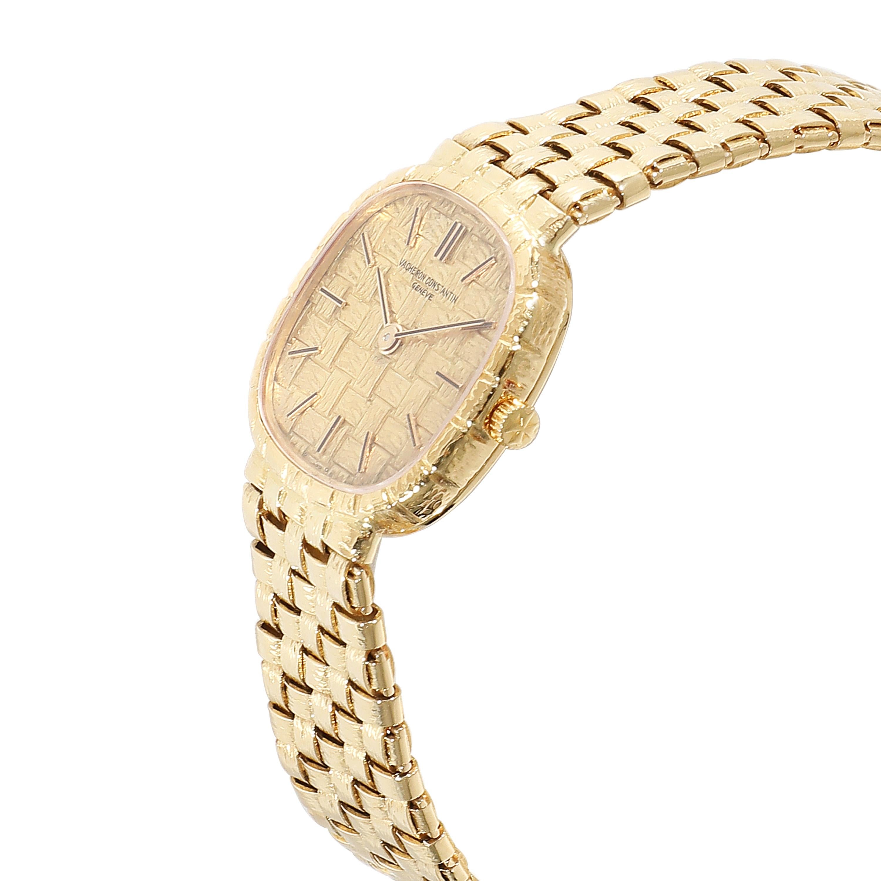 Vacheron Constantin Classique 13004 Damenuhr aus 18 Karat Gelbgold im Zustand „Hervorragend“ in New York, NY