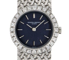 Vacheron Constantin Cocktail Dress Watch White Gold Diamond Set 7646