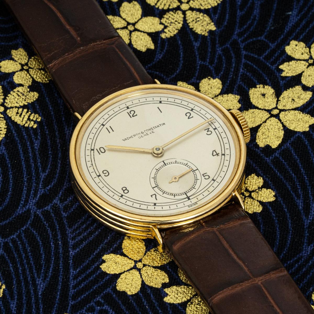 Vacheron Constantin Dress Watch Vintage Yellow Gold 4071 For Sale 5