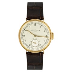 Vacheron Constantin Montre habillée vintage en or jaune 4071