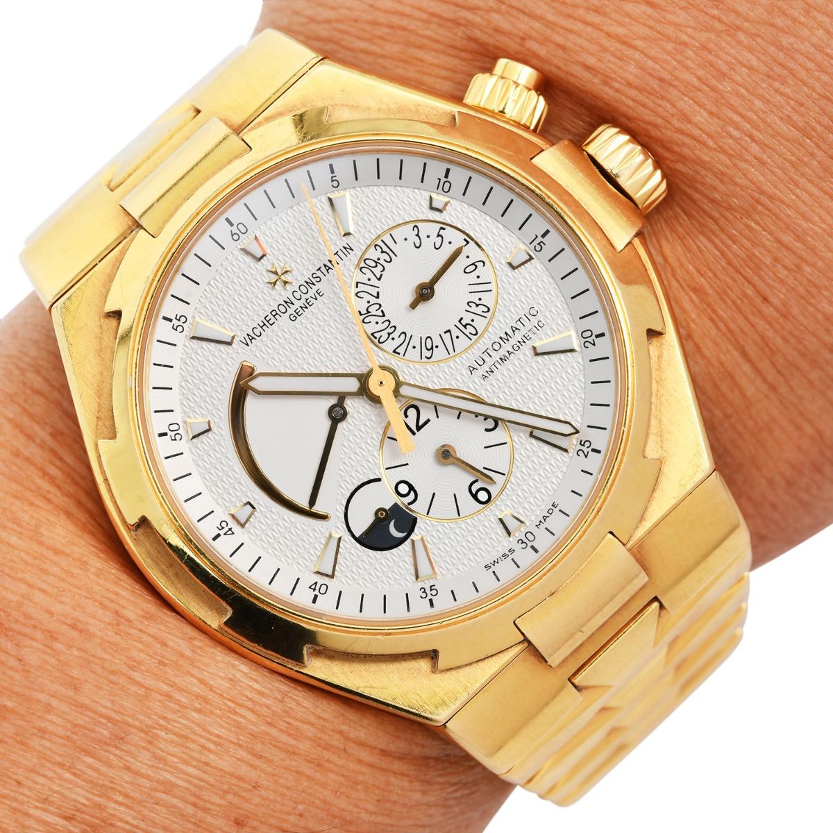 Vacheron Constantin Dual Time Overseas 42mm 18K Gold 47450 Men