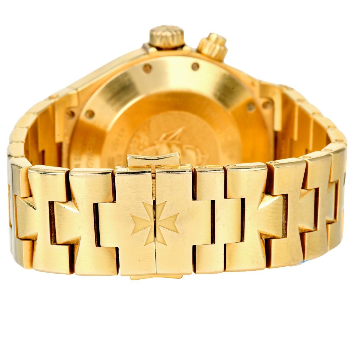 Vacheron Constantin Dual Time Overseas 42mm 18K Gold 47450 Men