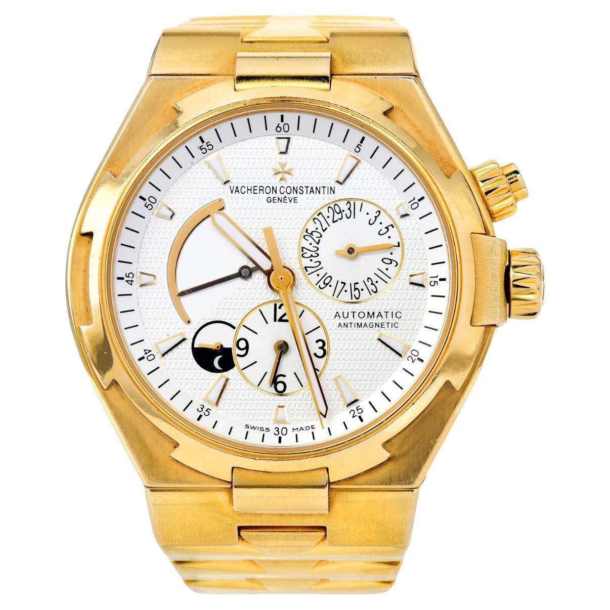 Vacheron Constantin Dual Time Overseas 42mm 18K Gold 47450 Men Watch