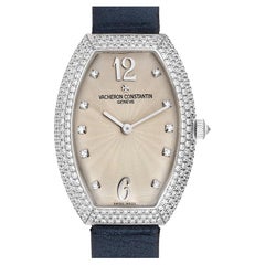 Vacheron Constantin Egerie White Gold Diamond Ladies Watch 25541