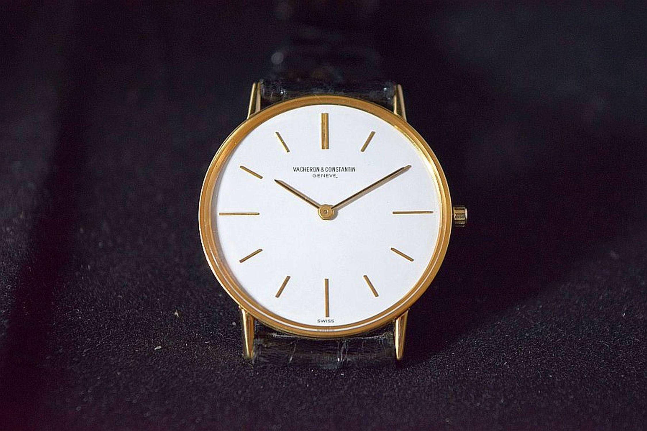 Vacheron Constantin extra schlank, super elegant mit einem Gehäuse aus 18-karätigem Gelbgold 2