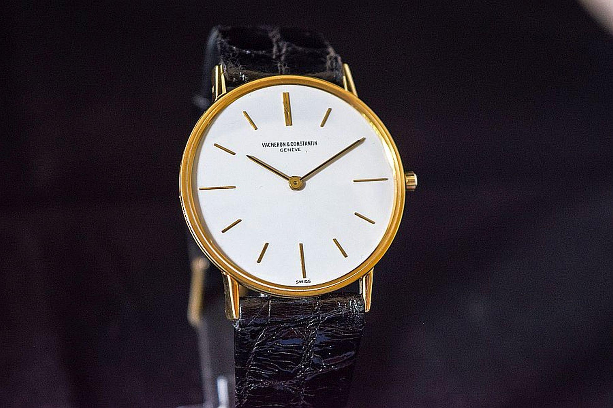 Vacheron Constantin extra schlank, super elegant mit einem Gehäuse aus 18-karätigem Gelbgold 3