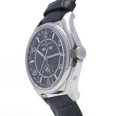 Vacheron Constantin Fiftysix Complete Calendar Ref. 4000E Steel Blue Dial, Box &
