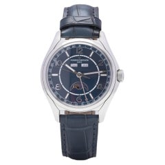Vacheron Constantin Fiftysix Calendario Completo, ref. 4000E, esfera azul acero, caja y
