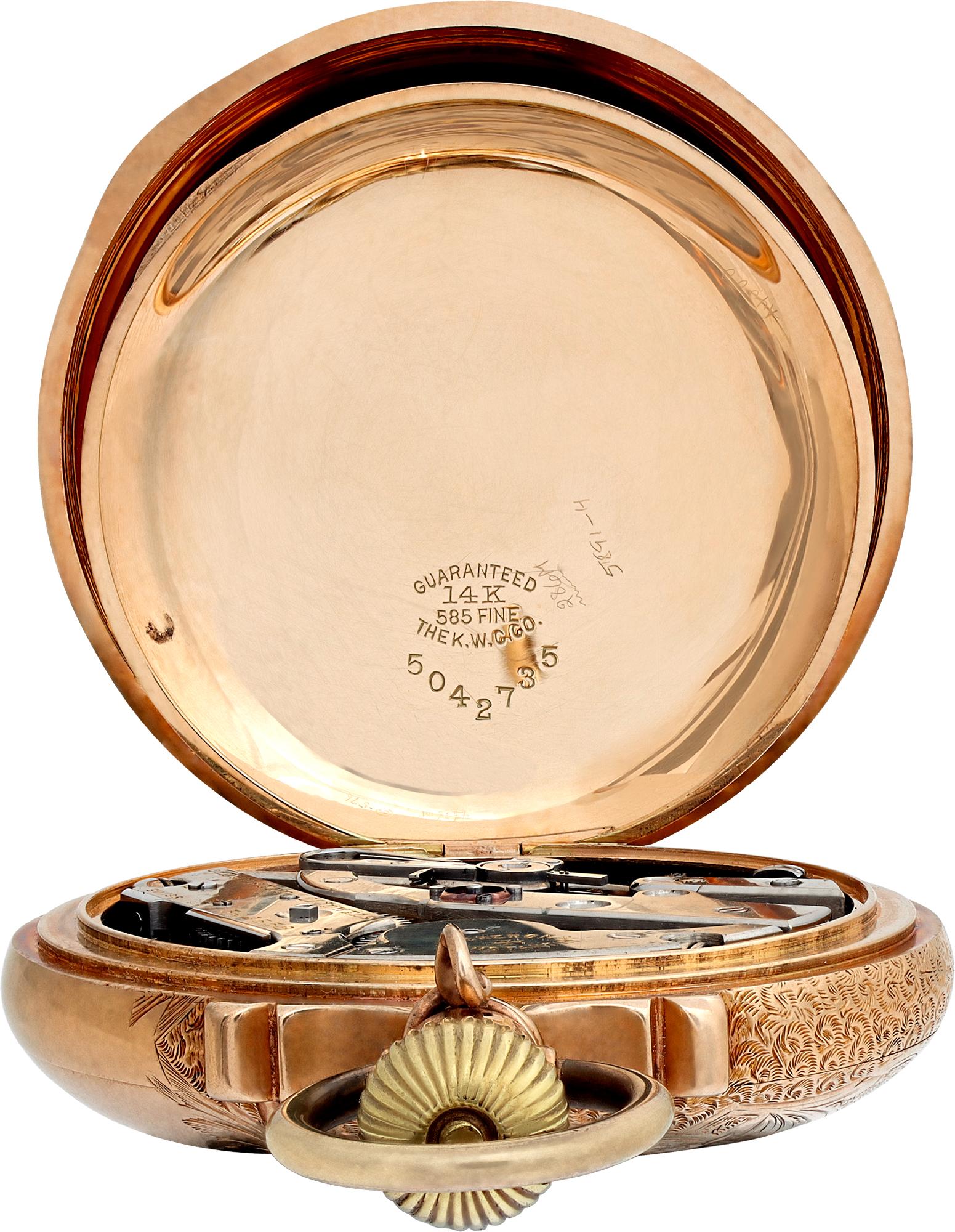 Vacheron Constantin Full Hunter Yellow Gold Pocket Watch Ref 5042735 2