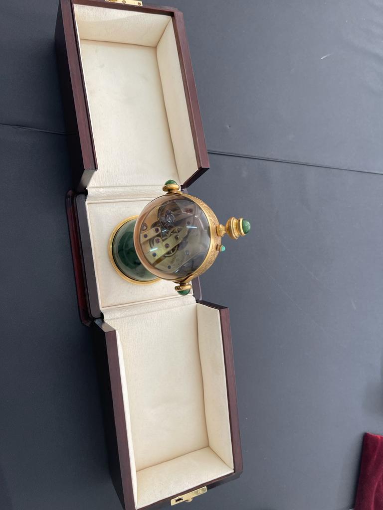 Vacheron Constantin Geneve Desk Ball Clock For Sale 8