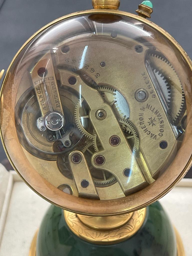 Vacheron Constantin Geneve Desk Ball Clock In Excellent Condition For Sale In Forest Hills, NY