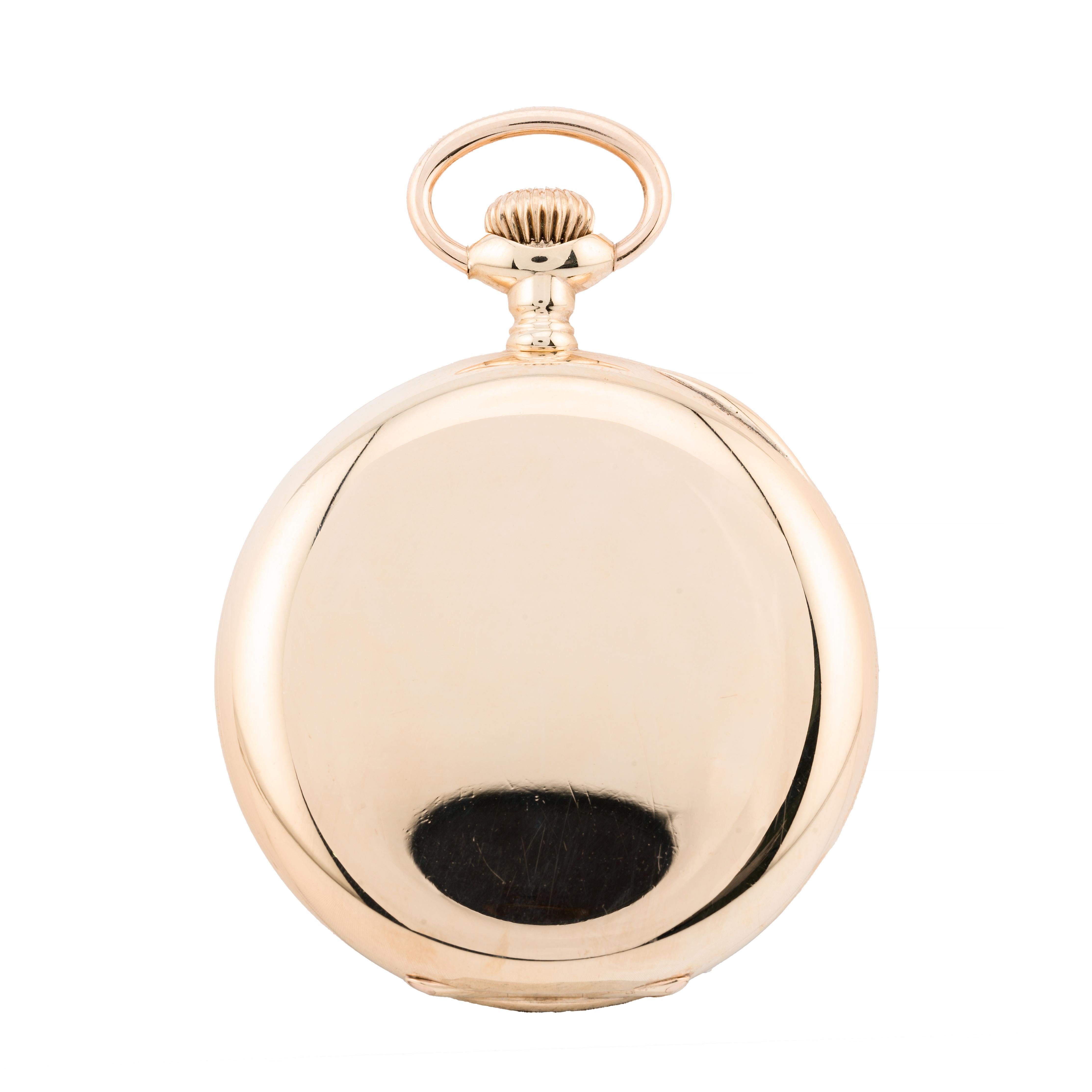 Women's or Men's Vacheron & Constantin Geneve Pocket Watch Retailed by JE Caldwell 14 Karat Gold