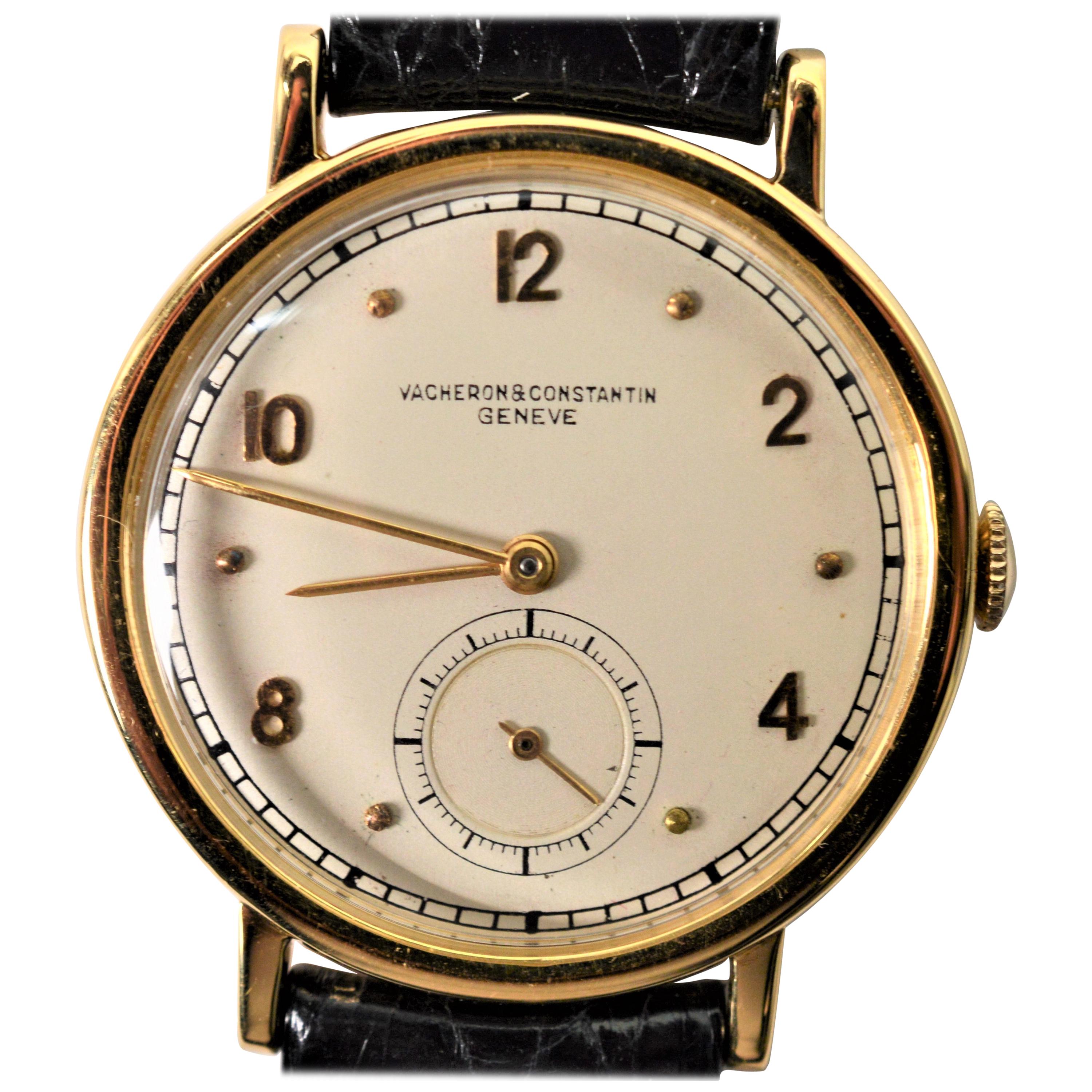 Vacheron & Constantin Geneve Yellow Gold Men's Wristwatch