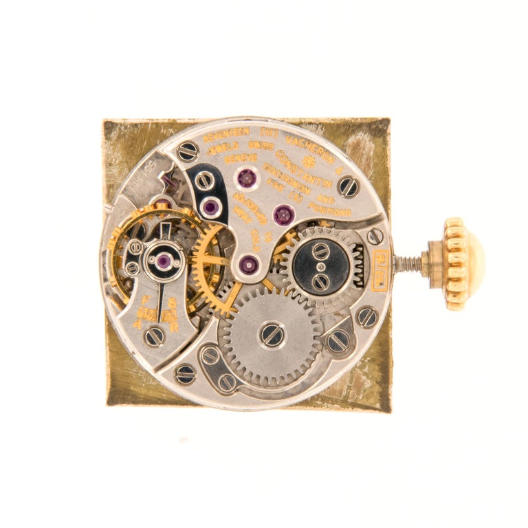 Vacheron and Constantin Gold and Diamond Bracelet Watch at 1stDibs