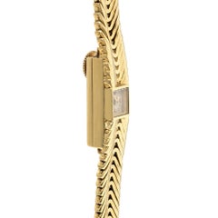 Vacheron Constantin gold, tapered bracelet watch