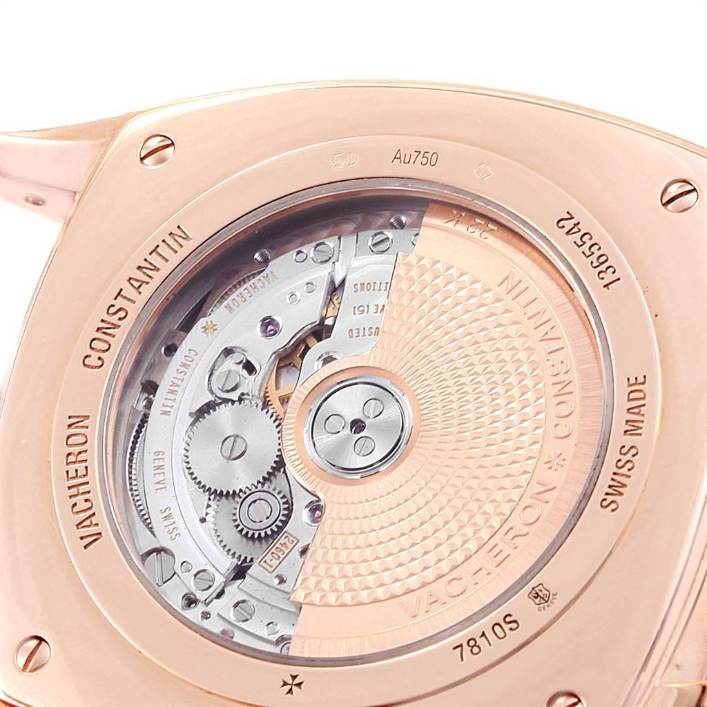 Men's Vacheron Constantin Harmony Dual Time Rose Gold Men’s Watch 7810S