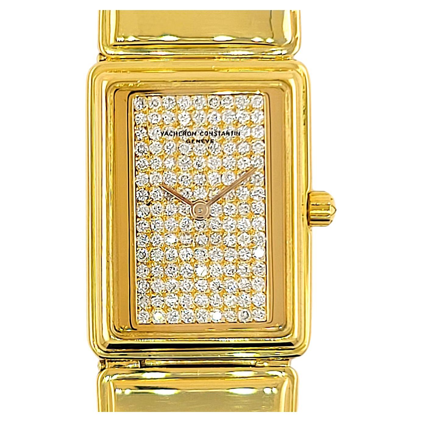 Vacheron Constantin Harmony Boîte en or 18 carats 750 134 diamants extra-fin avec papiers en vente