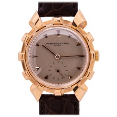 Vacheron
Constantin “Helm” 18 Karat Pink Gold Manual Wind Ref #4709 circa 1952 Vacheron
Constantin “Helm” 18 Karat Pink Gold Manual Wind Ref #4709 circa 1952