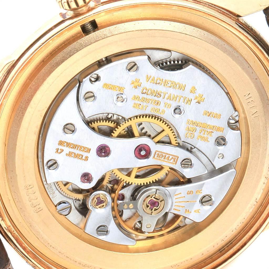Vacheron Constantin Historique Yellow Gold Men's Watch 92239 4
