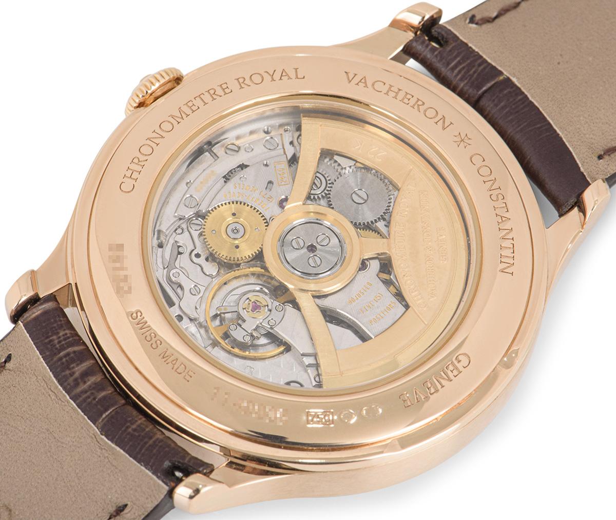 Men's Vacheron Constantin Historiques Chronometre Royal 1907 Rose Gold 86122/000r-9362