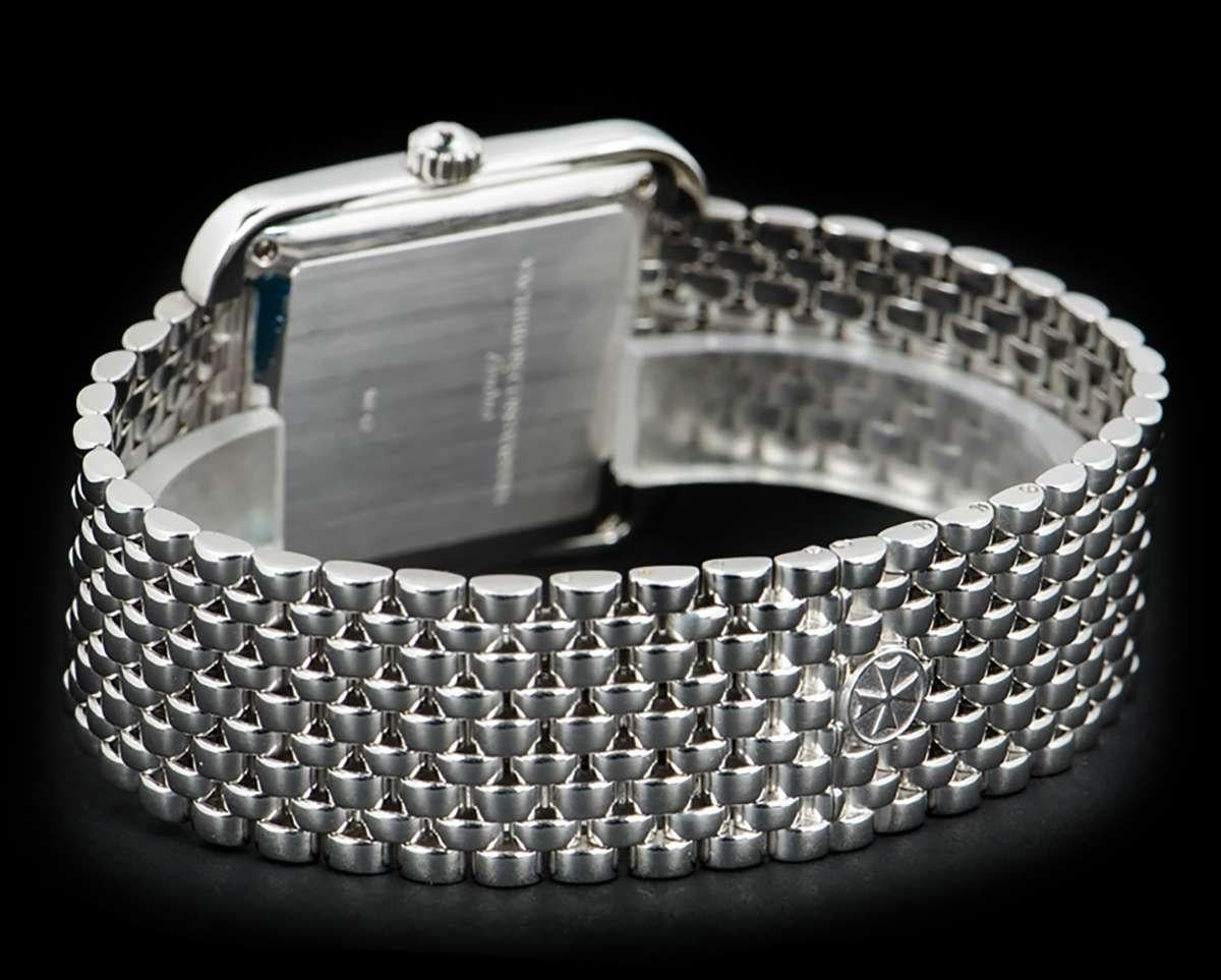 Vacheron Constantin Historiques Toledo White Gold 42100/474G Automatic Watch In Good Condition In Mayfair, London, London