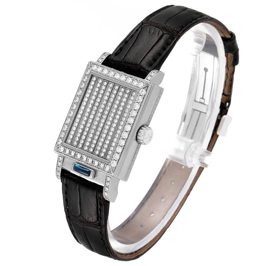 Vacheron Constantin Jalousie Shutter Weißgold-Diamant-Damenuhr 91002 im Angebot 4