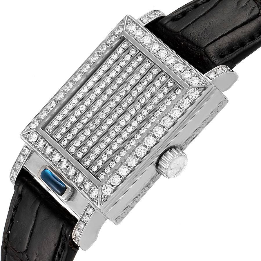 Vacheron Constantin Jalousie Shutter Weißgold-Diamant-Damenuhr 91002 im Angebot 6