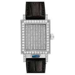 Vacheron Constantin Jalousie Shutter Weißgold-Diamant-Damenuhr 91002