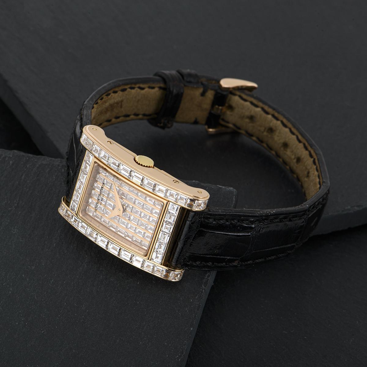 Women's Vacheron Constantin Kalla Rome Rose Gold Diamond Set 16570