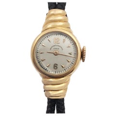 Vintage Vacheron & Constantin Ladies 1940s Rose Gold Mechanical Wristwatch