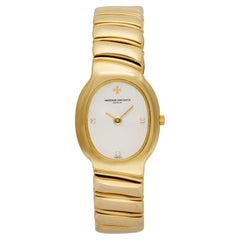 Vacheron Constantin Classic da donna in oro giallo 18 carati con quadrante di diamanti
