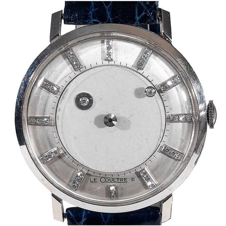 Modern Vacheron & Constantin-LeCoultre White Gold Mystery Wristwatch